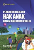 Pengarusutamaan Hak Anak dalam Anggaran Publik