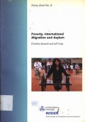 Poverty, International Migration and Asylum - (5040)