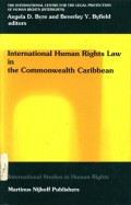 International human rights law in the Commonwealth Caribbean