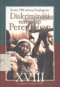 Komite PBB tentang penghapusan diskriminasi terhadap perempuan: Sidang XVIII 19 Januari - 6 Februari 1998