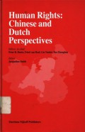 Human rights: Chinese and Dutch perspectives