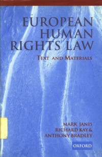 European human rights law: text and materials