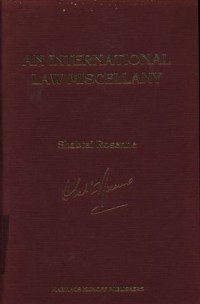 An International Law Miscellany