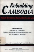 Rebuilding Cambodia: human resources, human rights, and law