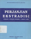 Perjanjian ekstradisi undang-undang Nomor 1 Tahun 1989