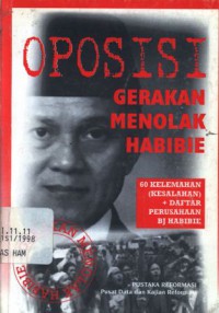 Oposisi: gerakan menolak Habibie