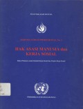 Hak asasi manusia dan kerja social: buku pedoman untuk sekolah kerja sosial dan profesi kerja sosial