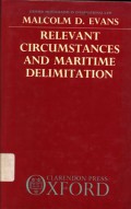 Relevant Circumstances and Maritime Delimitation