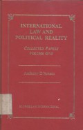 International law and political reality: collected papers volume one