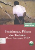 Pemidanaan, Pidana dan Tindakan dalam Rancangan KUHP