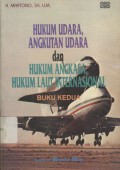 Hukum udara, angkutan udara dan hukum angkasa, hukum laut internasional