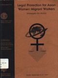 Legal protection for Asian women migrant workers: strategies for action