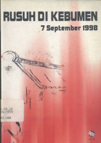 Rusuh di Kebumen: 7 September 1998