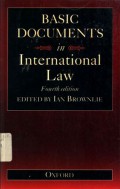 Basic Documents in International Law