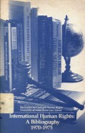 International human rights: a bibliography 1970-1975