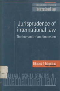 Jurisprudence of international law: the humanitarian dimension