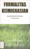 Formalitas Keimigrasian Dalam Perspektif Sejarah