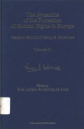 The Dynamic of the protection of human rights in Europe: essays in honor of Henry G. Schermers