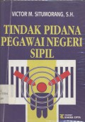 Tindak Pidana Pegawai Negeri Sipil