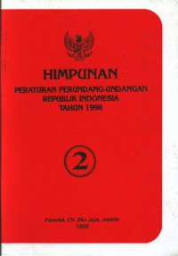 Himpunan peraturan perundang-undangan Republik Indonesia, 1998-