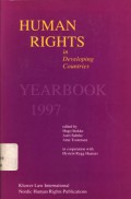 Human rights in developing countries yearbook 1997