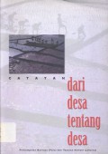 Catatan Dari Desa Tentang Desa