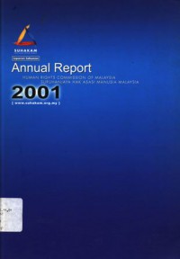 Annual report 2001: human rights commission of Malaysia