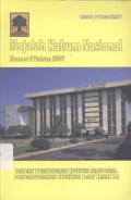 Majalah Hukum Nasional Nomor 2 Tahun 2007