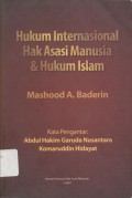 Hukum Internasional Hak Asasi Manusia & Hukum Islam _(6058a)