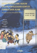 Potret Pluralisme Hukum Dalam Penyelesaian Konflik Sumber Daya Alam__(6663)_