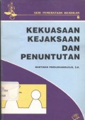 Kekuasaan kejaksaan dan penuntutan