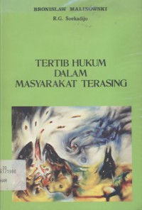 Tertib hukum dalam masyarakat terasing