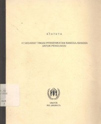 Statuta Komisariat Tinggi Perserikatan Bangsa-Bangsa untuk Pengungsi