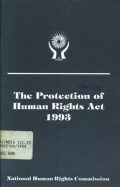 The Protection of human rights act 1993