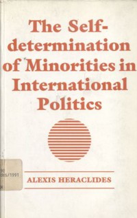 The Self-determination of minorities in international politics