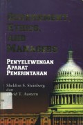 Government, ethics, ethics and managers: penyelewengan aparat pemerintah