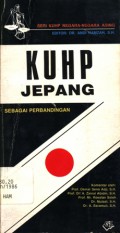 KUHP Jepang sebagai perbandingan