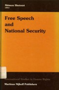 Free speech and national security