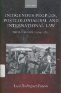 Indigenous peoples, postcolonialism, and international law - (5372)