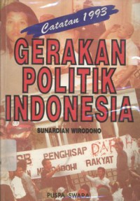 Gerakan politik Indonesia: catatan 1993