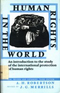 Human Rights in the World; An Introduction to the Study of the International Protection of Human Rights