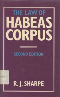The Law of habeas corpus
