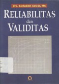 Reliabilitas dan Validitas