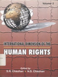 INTERNATIONAL DIMENSION OF THE HUMAN RIGHTS: Volume 2