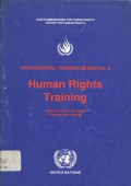 Human Rights Training: A Manual on Human Rights Training Methodology