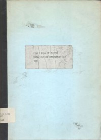 Constition Amendement Act 1997: Human Rights Commission, Fiji