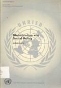 Globalization and social policy