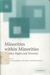 Minorities within minorities : equality, rights and diversity