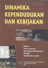 Dinamika kependudukan dan kebijakan - (5141)