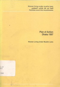 Plan of action Dhaka 1997: Women Living Under Muslim Laws - (5059)